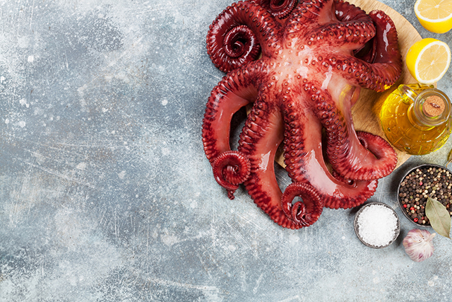 和風なんだけど、しっかりイタリアン！「タコのカルパッチョ」の新しい形