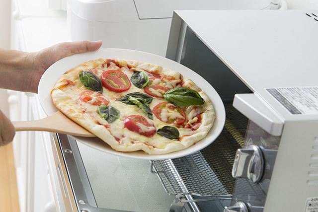 トースターで簡単にできるマッサピザ