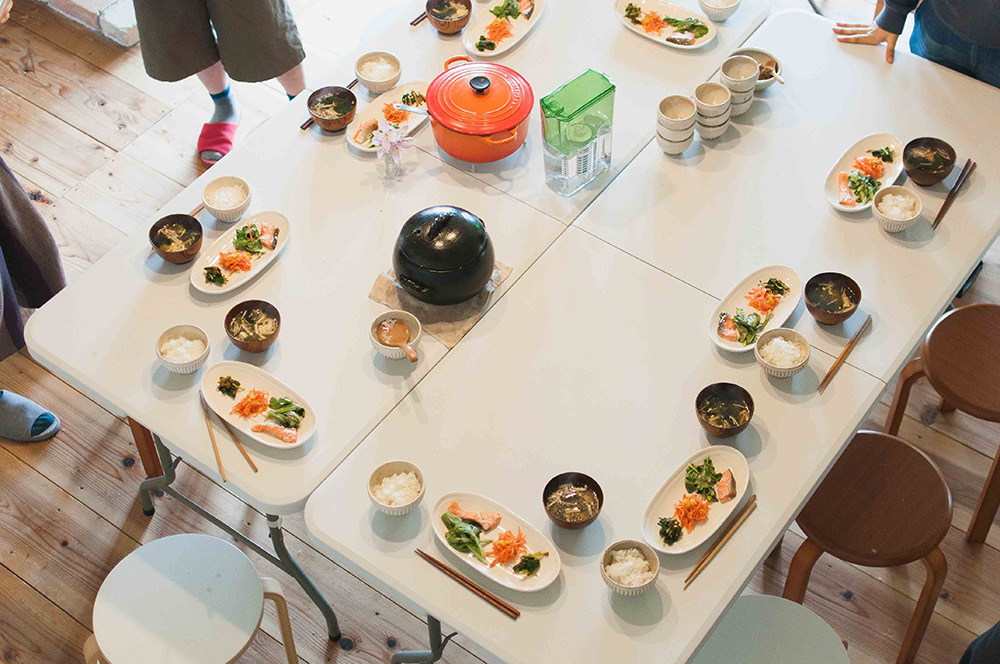 他谷さん特製の発酵朝ごはん