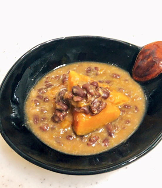 滋養強壮におすすめの「発酵あんこのかぼちゃぜんざい」