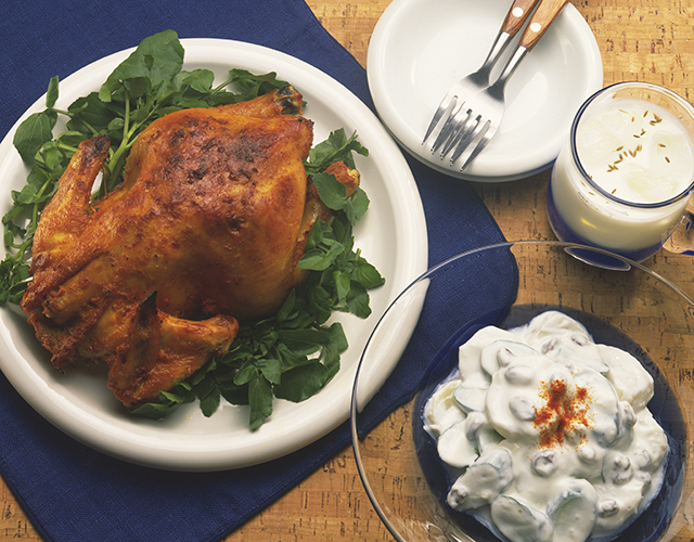 ヨーグルトの代わりに豆乳塩麹を使った「本格派タンドリーチキン」