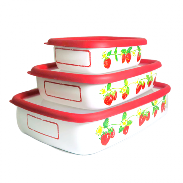 オリジナル「いちごホーロー」