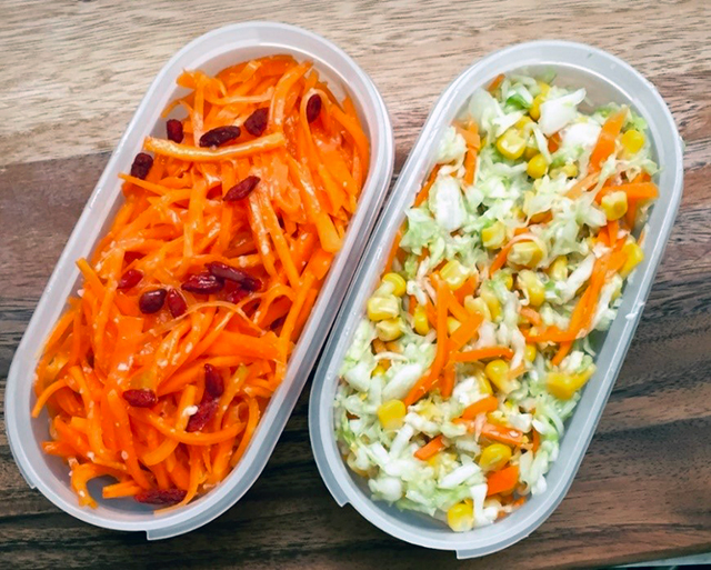 キャベツの塩麹コールスローサラダ