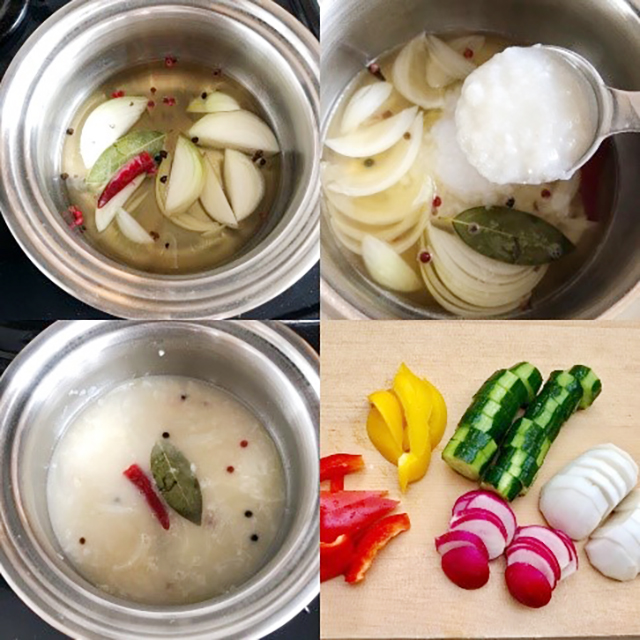 甘酒ピクルスの作り方