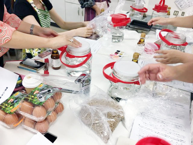 手作りしろたまりワークショップ