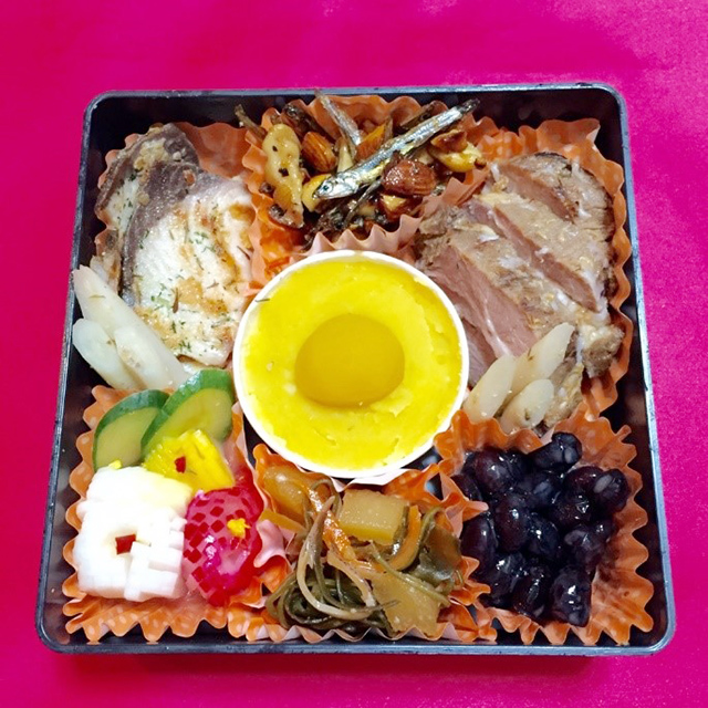 米粉麹で作る、おせちのさつまいもきんとん