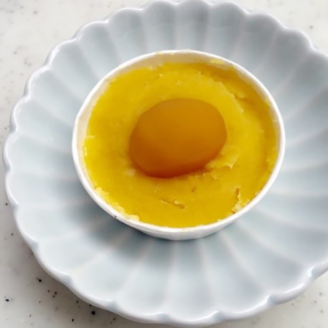 米粉麹で作る、おせちのさつまいもきんとん