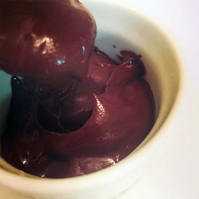 『雪糀』のチョコディップ