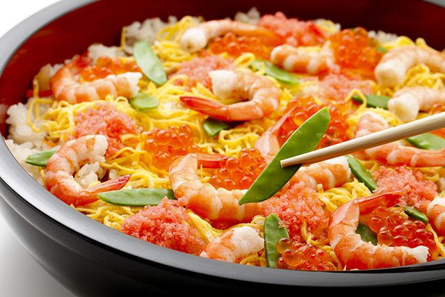 ひな祭りのちらし寿司