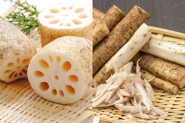 生野菜しか漬けられないと思いがちですが、さっと茹でたレンコンや歯ごたえを残して茹でたゴボウなどをぬか漬けにしても、風味が増して美味しく出来ます。