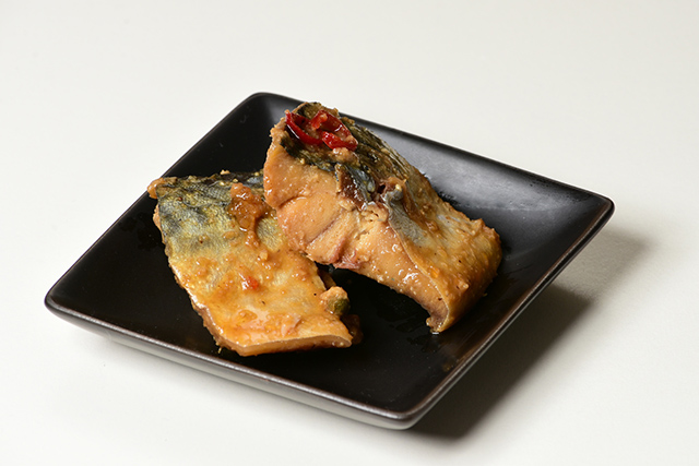 サバのぬか炊き（鷹の爪あり）