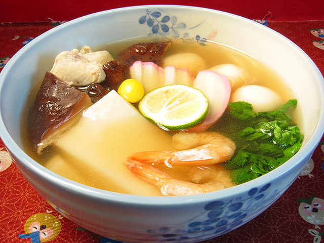 角餅を使った「東京風雑煮」レシピ