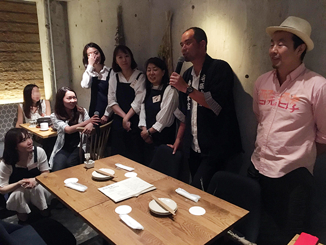 質問に応える寺田さん