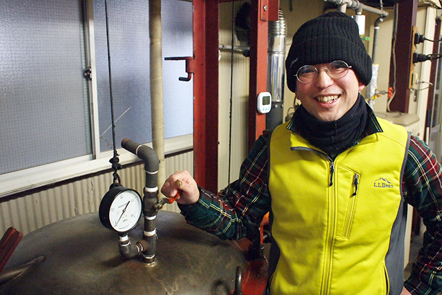 おとめ納豆を製造販売する中村五郎商店3代目、中村 弘（なかむら ひろし）さん