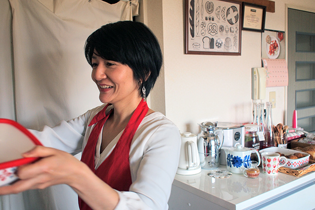 「いちごきっちん」主宰の藤田裕子（ふじたひろこ）さん