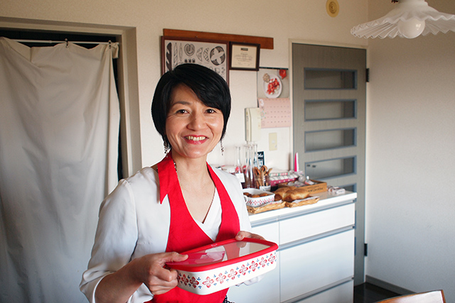 「いちごきっちん」主宰の藤田裕子（ふじたひろこ）さん