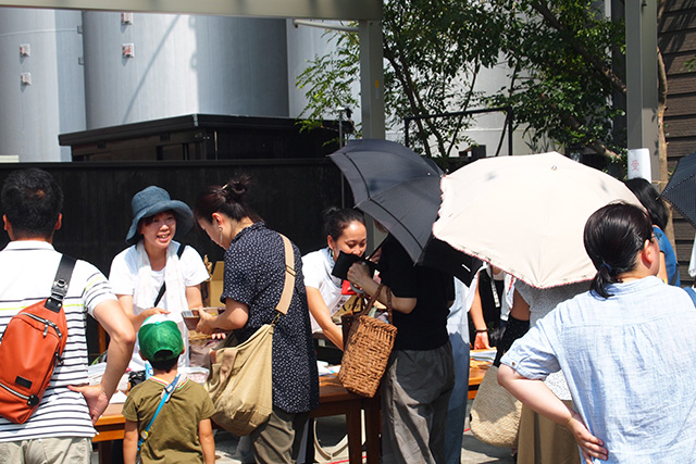 「発酵サミット2018 in 犬山」屋外の様子