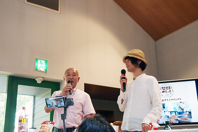 「発酵サミット 2018 in 犬山」のステージに登壇するゲストの方々