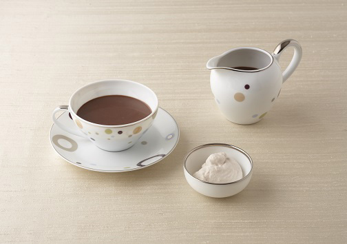 バー ア ショコラ_ショコラショ パリジャン_ショコラ ドリンク_ジャン=ポール・エヴァン 京都店：発酵ライフを楽しむ haccola（ハッコラ）