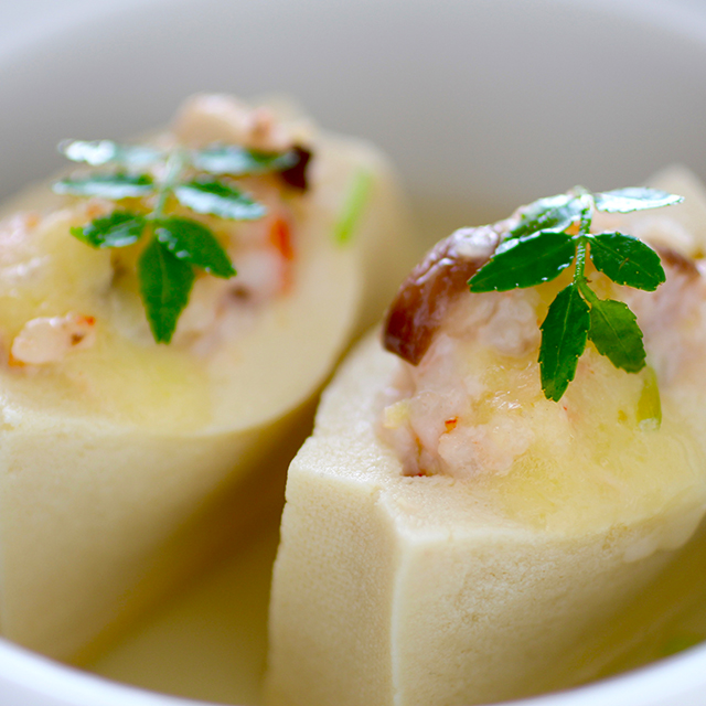 【子どもの日から腸活を】発酵食品×高野豆腐が腸内フローラを耕す！子どもも大好き♡『高野豆腐のチーズフィリング』レシピ