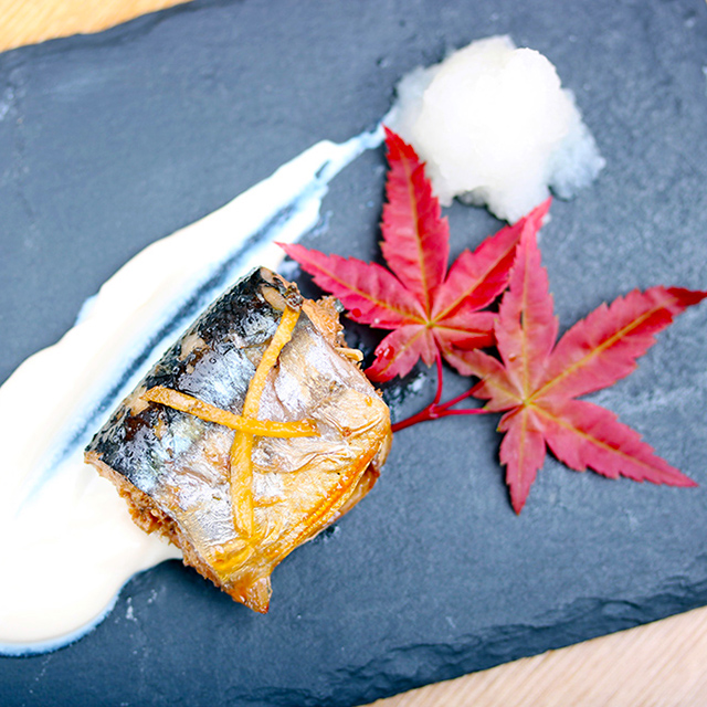 【寒露~霜降】秋刀魚の甘露煮 塩麹豆腐クリーム添え：発酵ワクワク大使の二十四節気レシピ