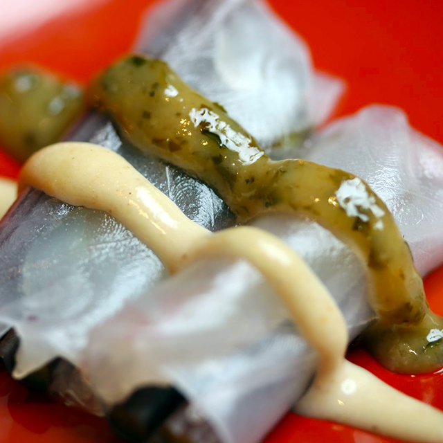 さわやかな苦み×ねっとりとした甘みがたまらない！『わらびと甘海老の生春巻き 木の芽味噌添え』│二十四節気の啓蟄レシピ