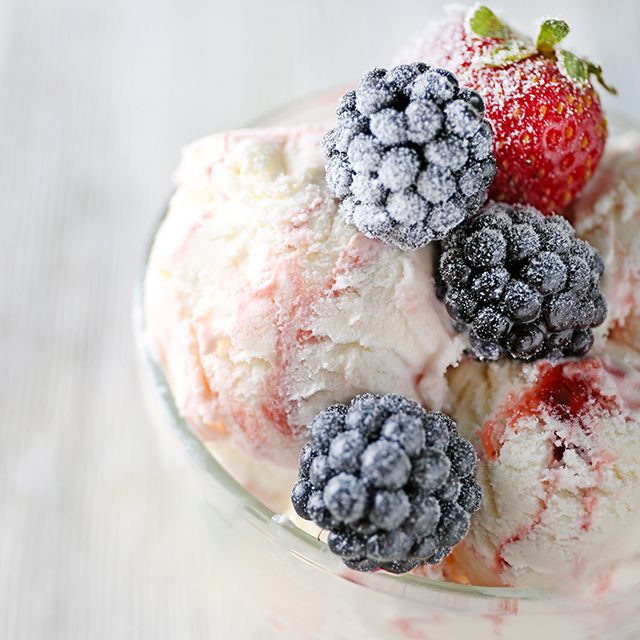 ヨーグルトのいいところをおいしく取り入れられるフローズンヨーグルト