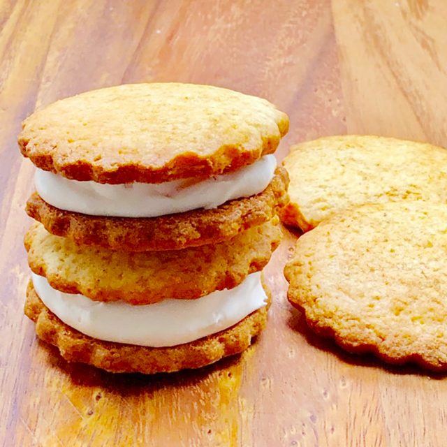 ホワイトデーに♡『酒粕クリームサンド』レシピ│酒粕とホワイトソースの白い発酵レシピ