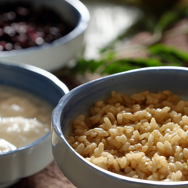 Vietnamese traditional food, com ruou or fermented glutinous rice for may 5th, is double five festival or tet doan ngo in Vietnam