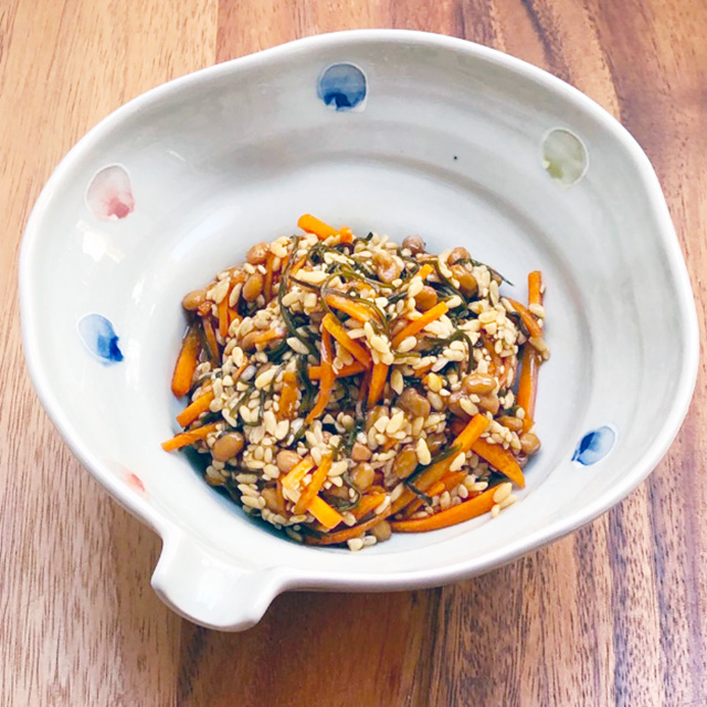 発酵常備菜「麹納豆」レシピ