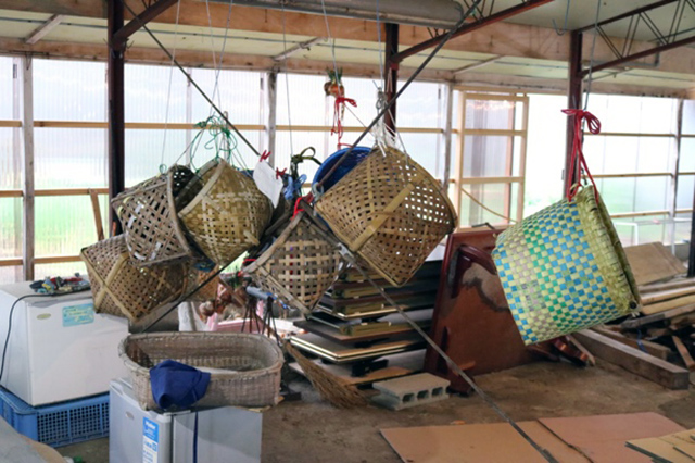 山田さんの作業場