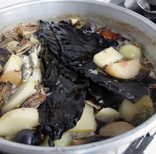 昆布は最後に入れる