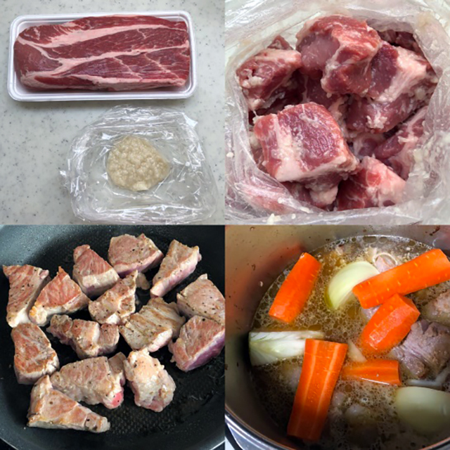 作り方：豚肉のビール煮レシピ