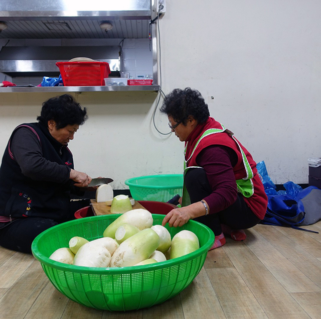 司令塔のアジュンマ