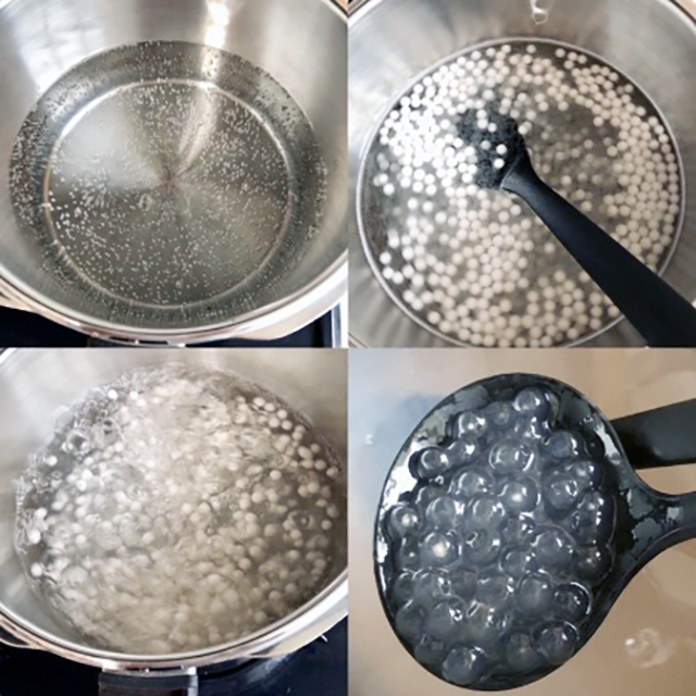 タピオカの下準備