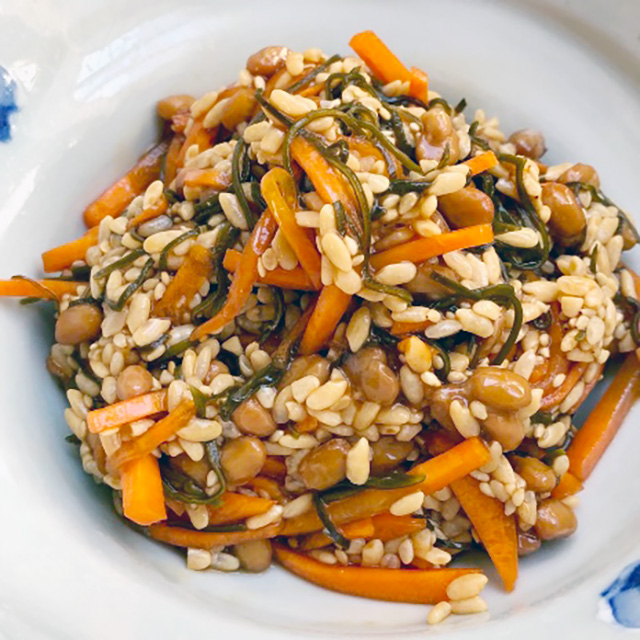 発酵常備菜「麹納豆」レシピ