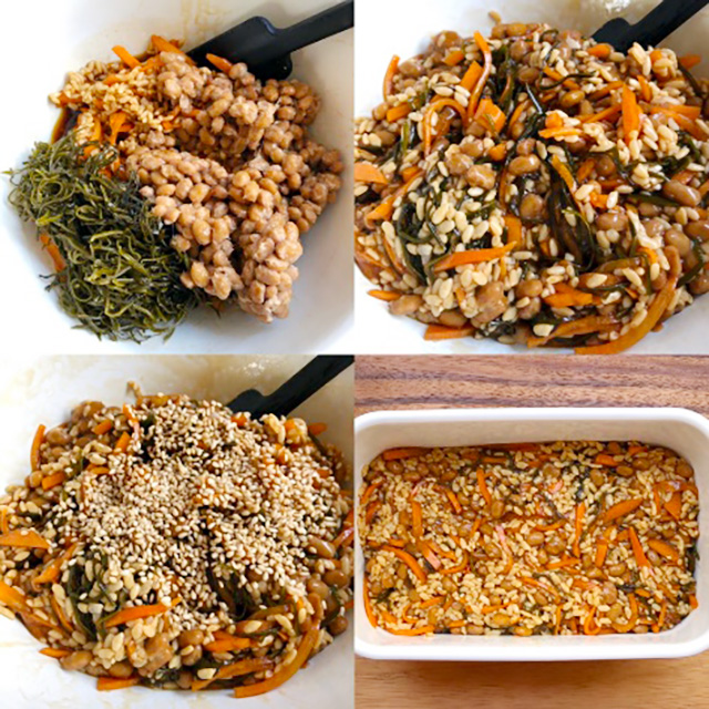 発酵常備菜「麹納豆」レシピの作り方