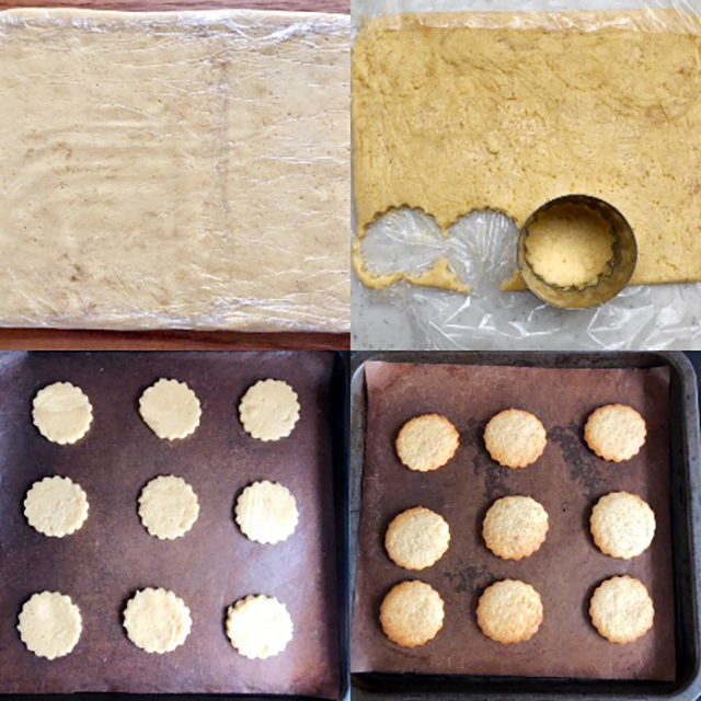 ビスケット生地の作り方