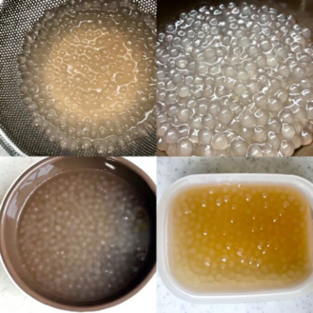 タピオカの下準備