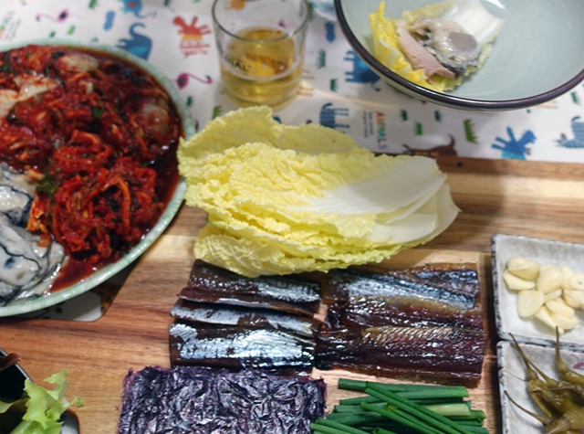 クァメギ（干しさんま）