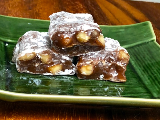 電子レンジと醤油麹で『くるみゆべし』を作ろう