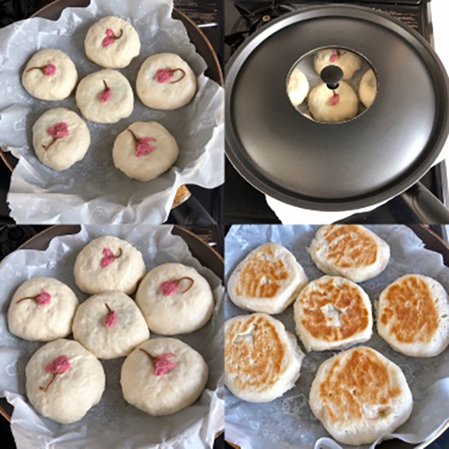 作り方：フライパンで作るあんぱん