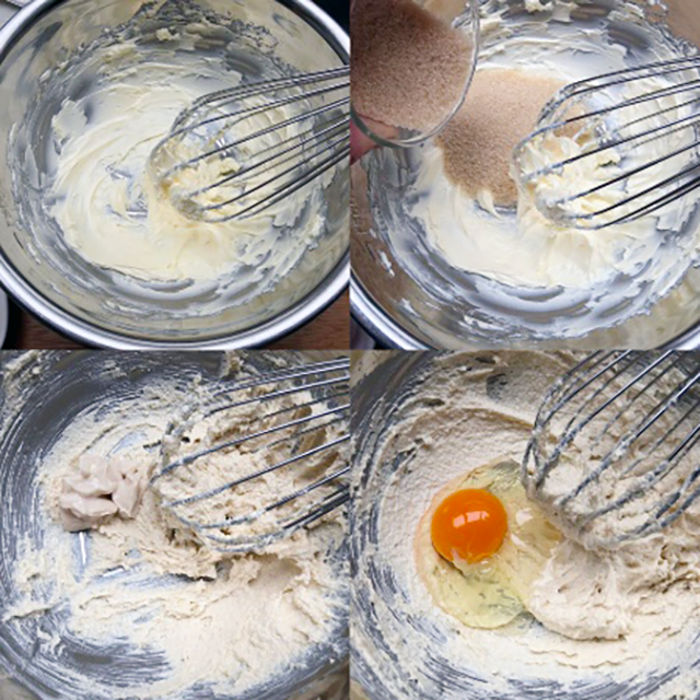 ビスケット生地の作り方