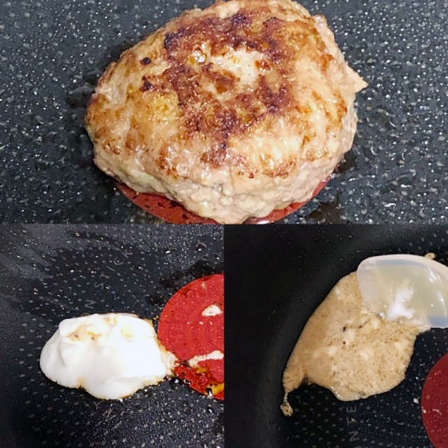 作り方：「発酵わんこハンバーグ」発酵ドッグフードレシピ