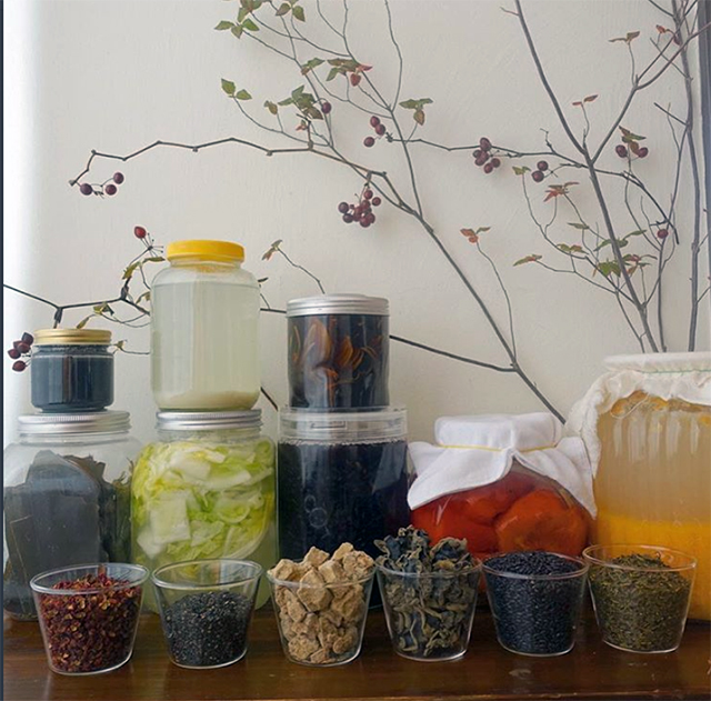 過去に開催された「黒」をテーマにした発酵薬膳講座